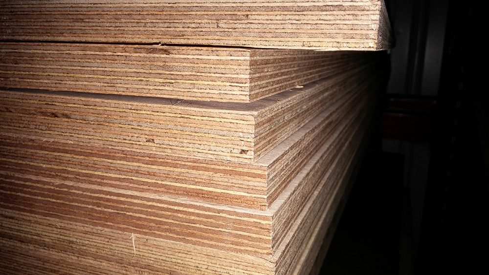 BS 1088 Hydrotek marine plywood sample